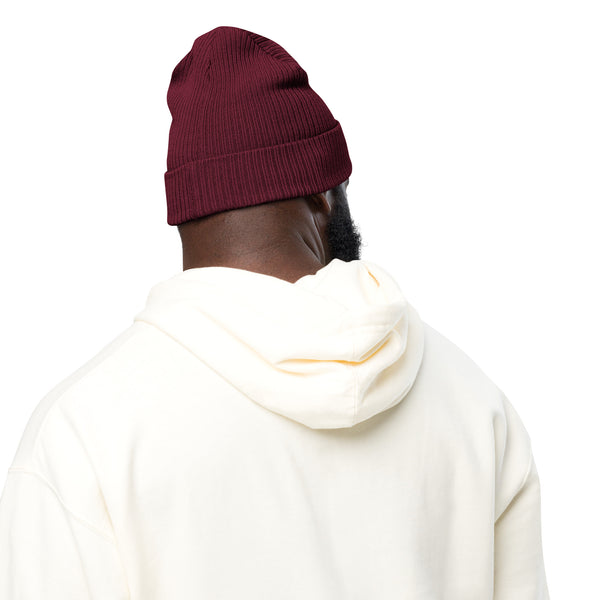 Organic Ski Days ribbed beanie