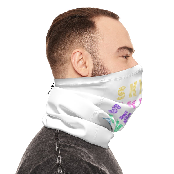 Winter Neck Gaiter With Drawstring